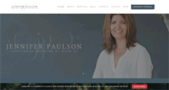 Desktop Screenshot of jenniferpaulsonnp.com